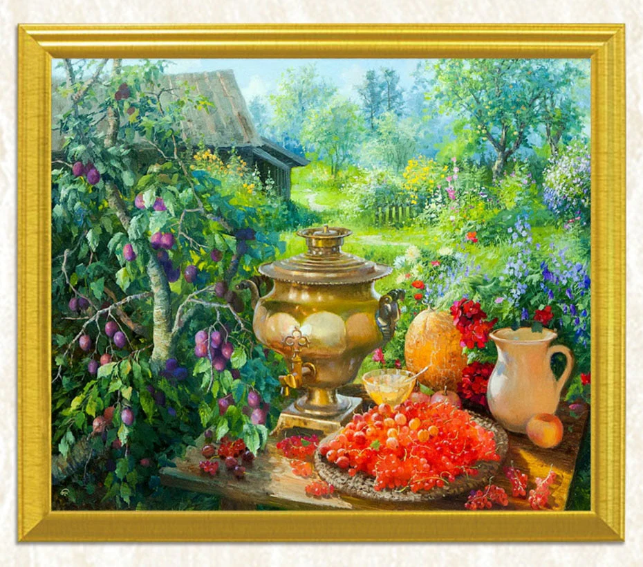 A Garden Picnic DIY Diamond Painting - Image 3
