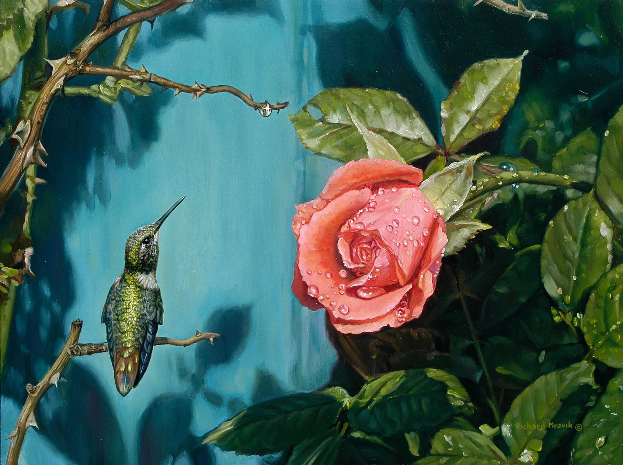 After The Rain - Art by Richard Mravik