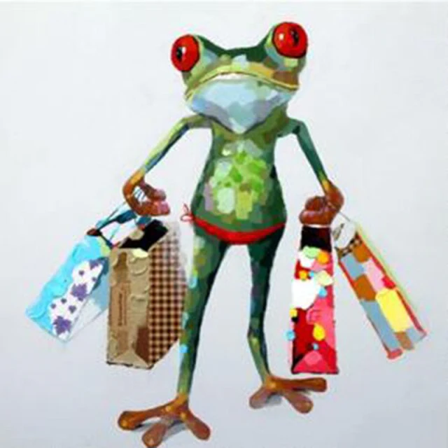 Animated Frog - Diamond Painting