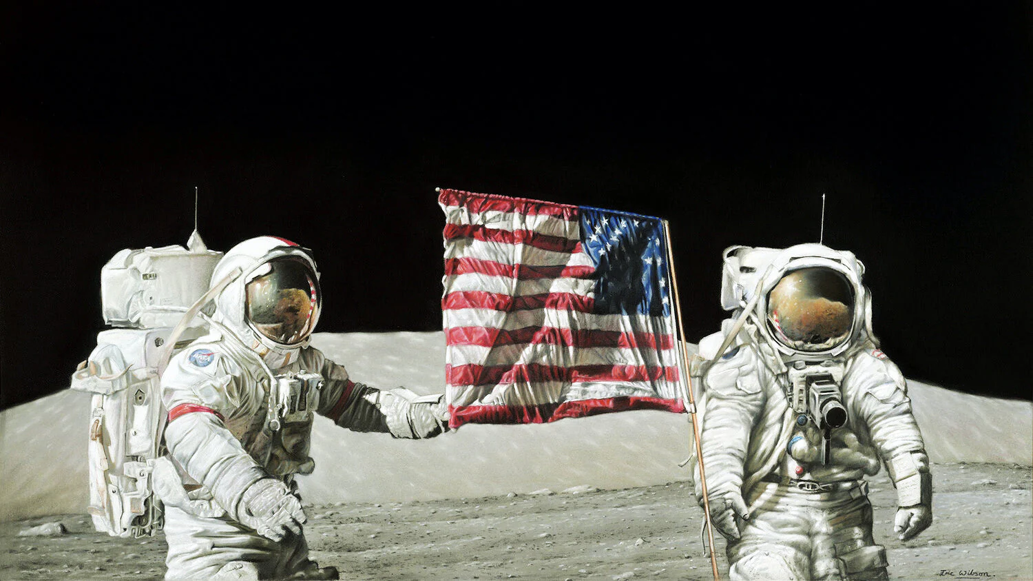 Apollo 17 - Art by Eric Wilson