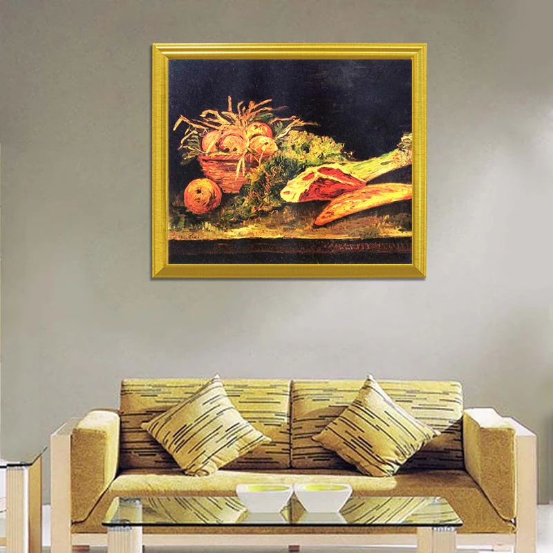 Apples Meat & Rolls - Vincent Van Gogh - Image 2