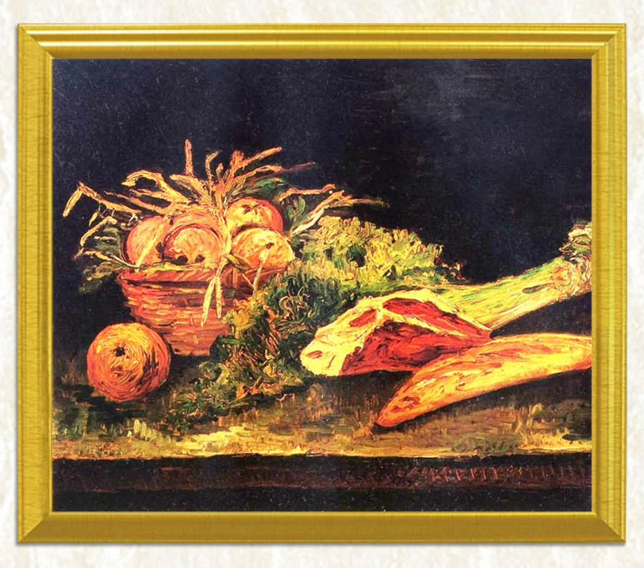 Apples Meat & Rolls - Vincent Van Gogh - Image 3