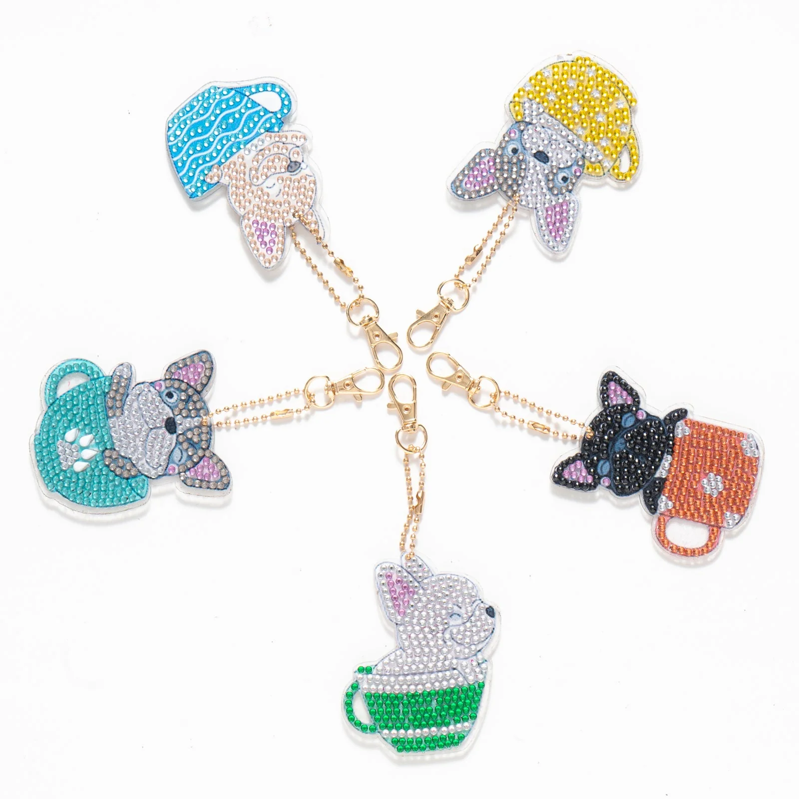 Baby Dogs - Diamond Painting Keychains - Image 4