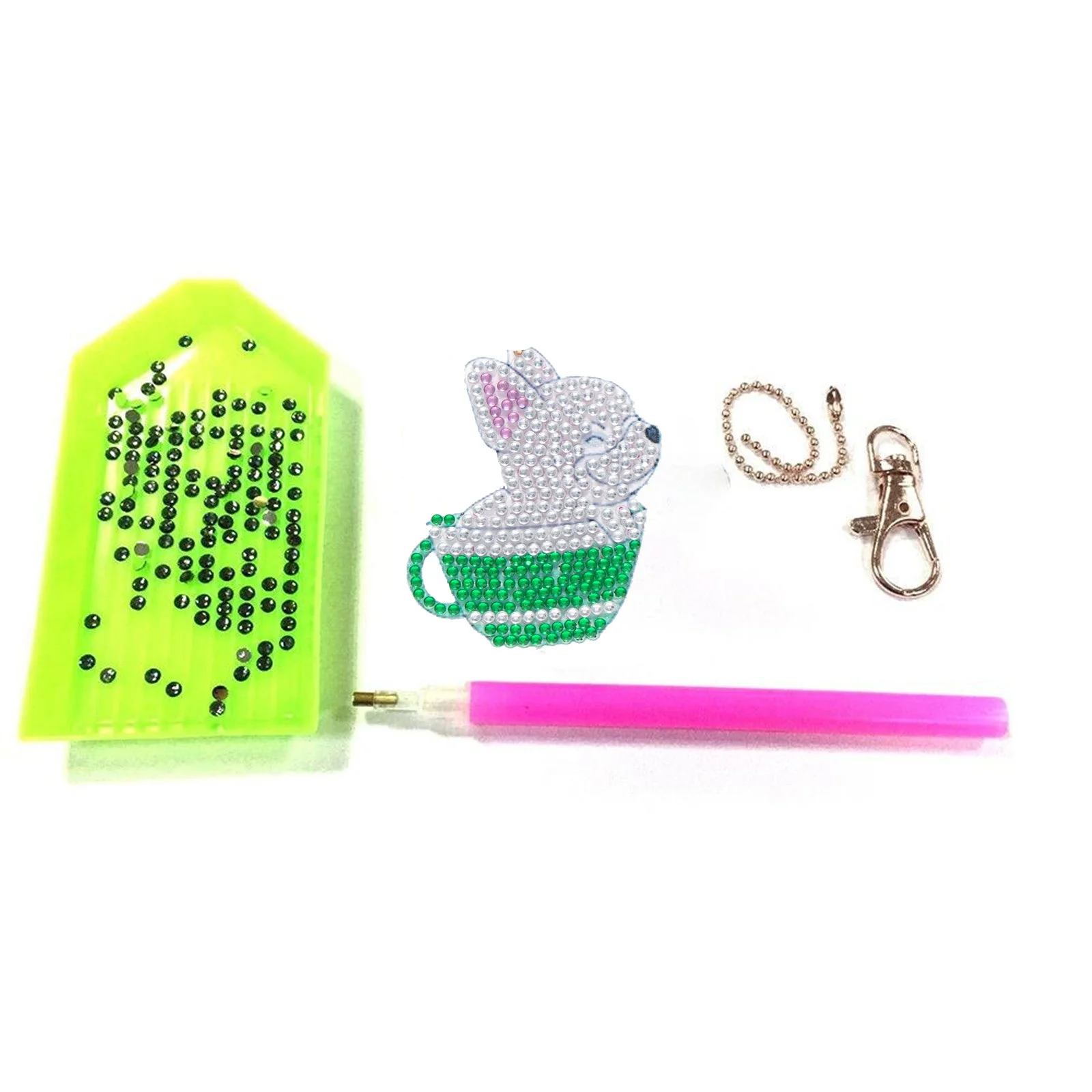 Baby Dogs - Diamond Painting Keychains - Image 5