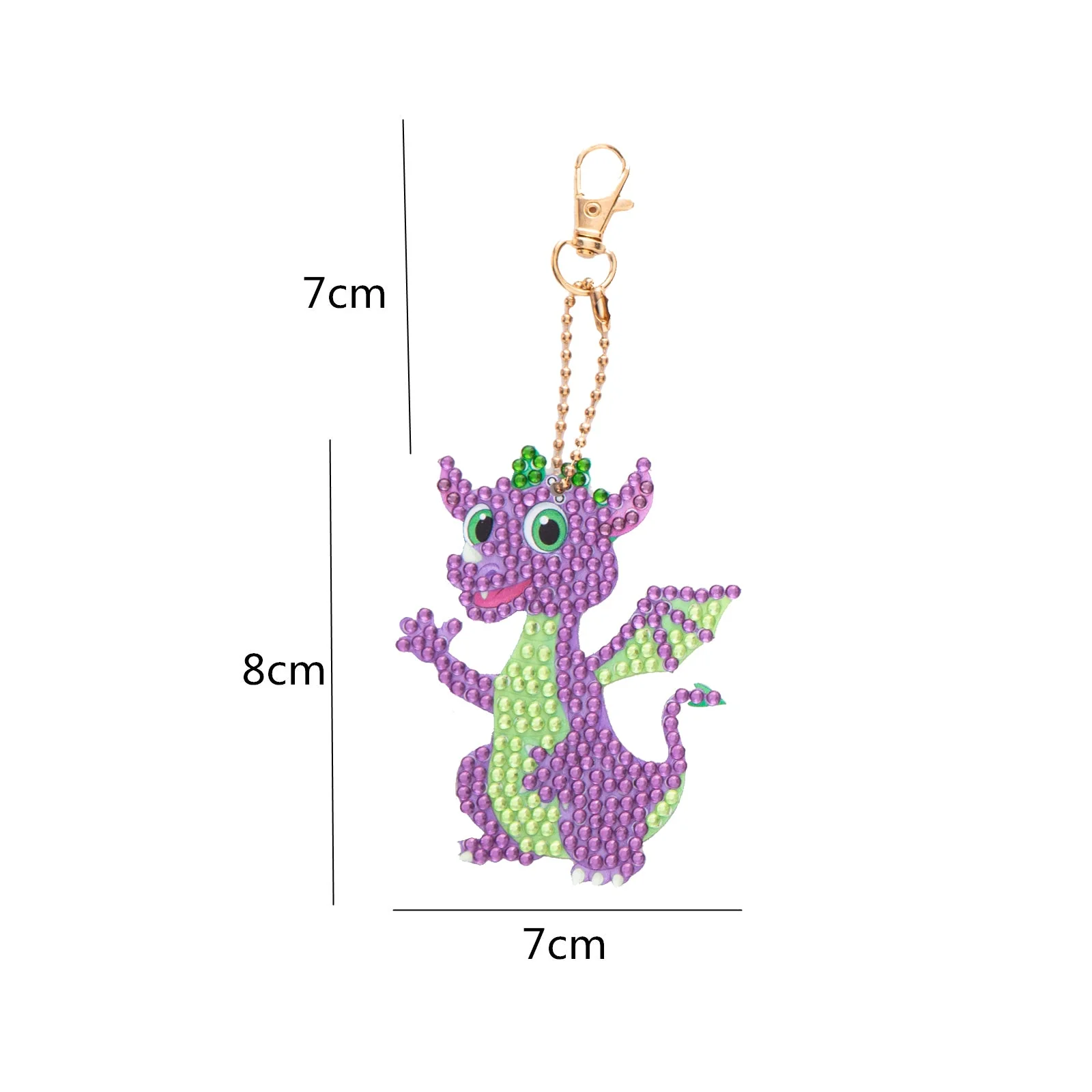 Baby Dragons - Diamond Painting Keychains - Image 3