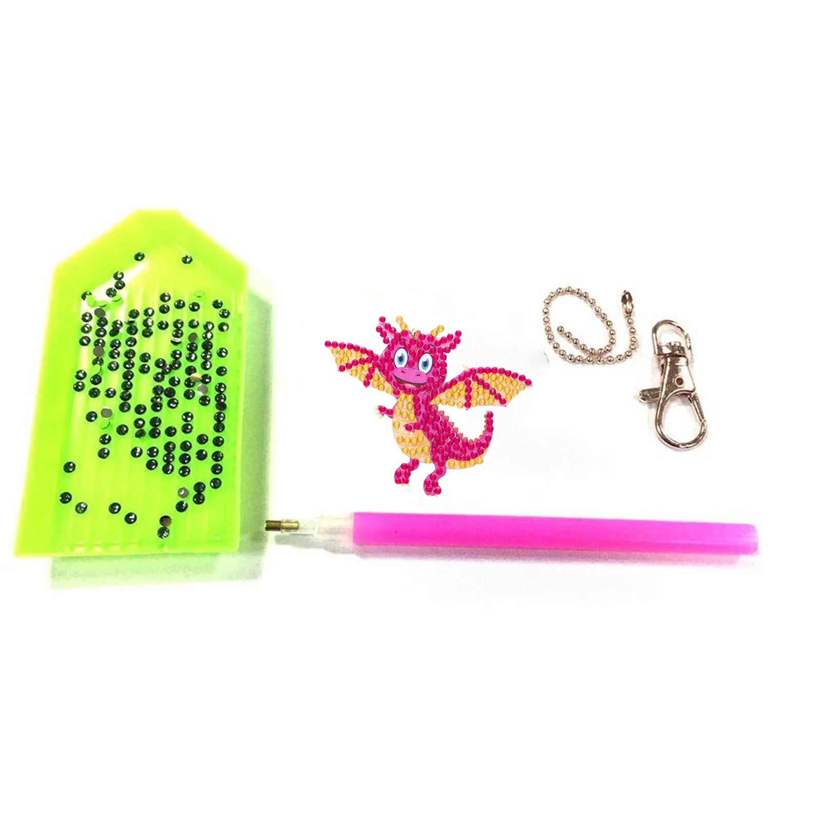 Baby Dragons - Diamond Painting Keychains - Image 5