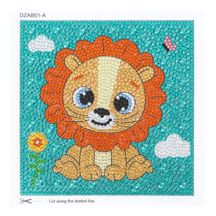 Baby Lion - Special Diamond painting - Image 3