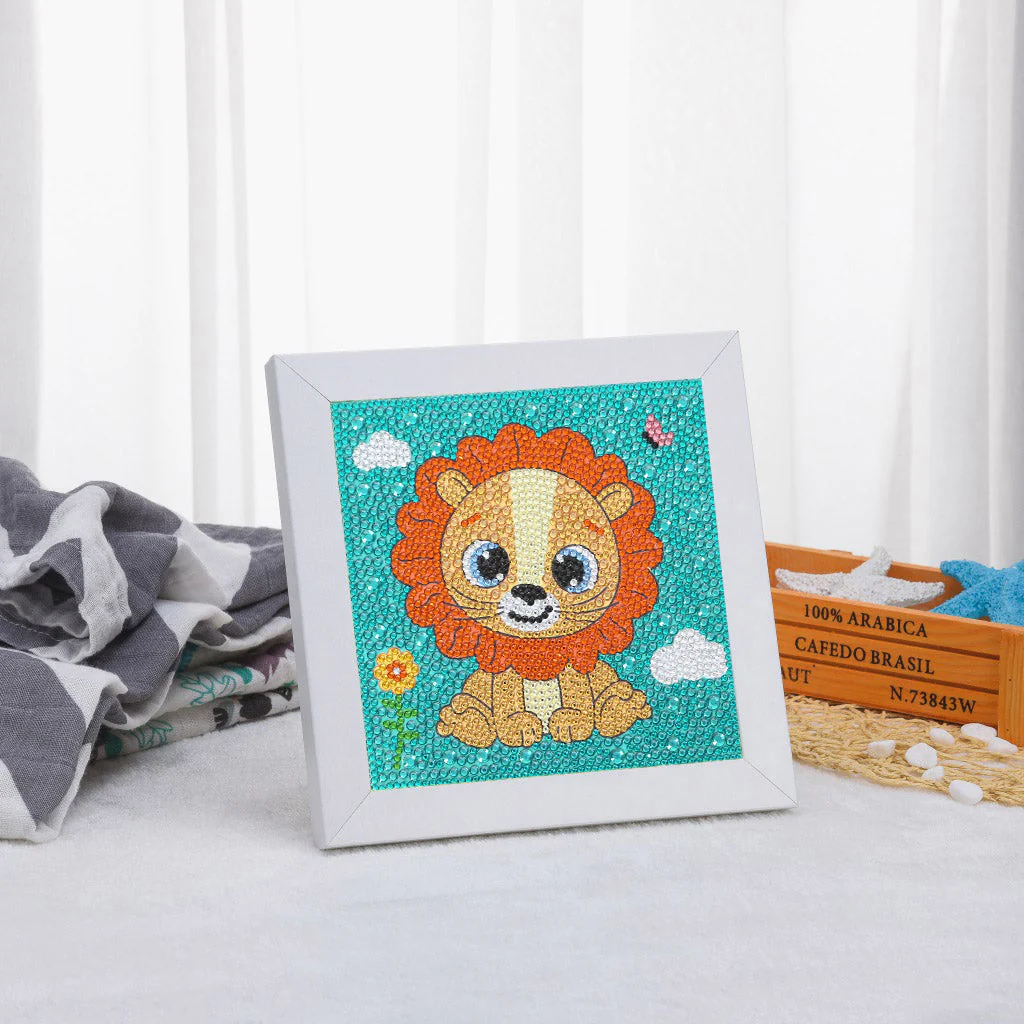 Baby Lion - Special Diamond painting - Image 5