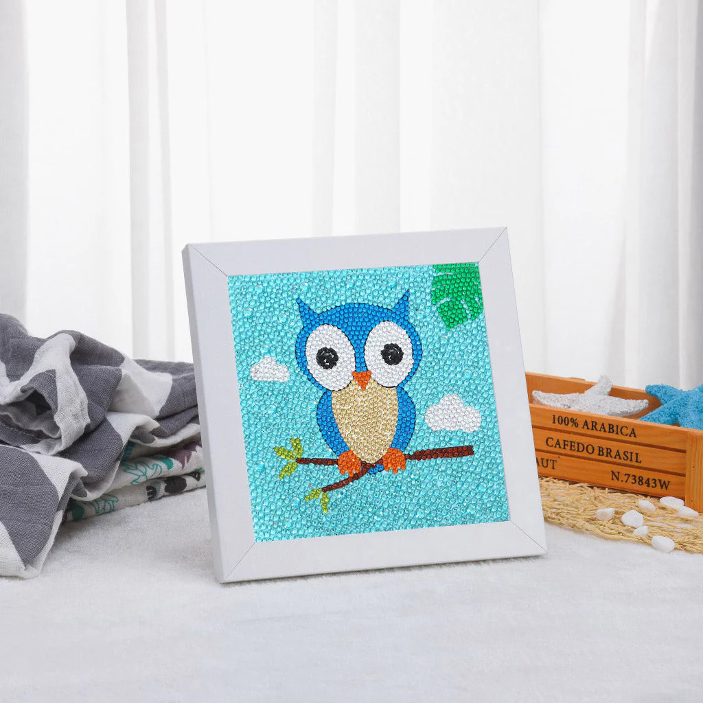 Baby Owl - Special Diamond painting - Image 2