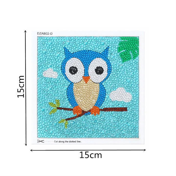 Baby Owl - Special Diamond painting - Image 3