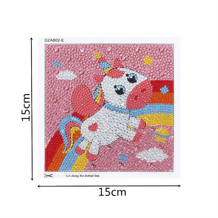 Baby Unicorn - Special Diamond painting - Image 3