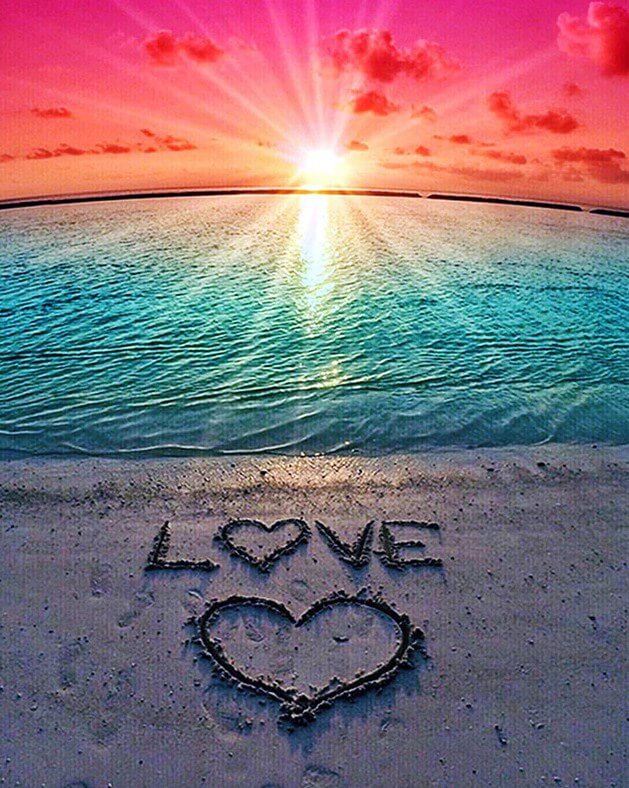 Beach Side Love Painting