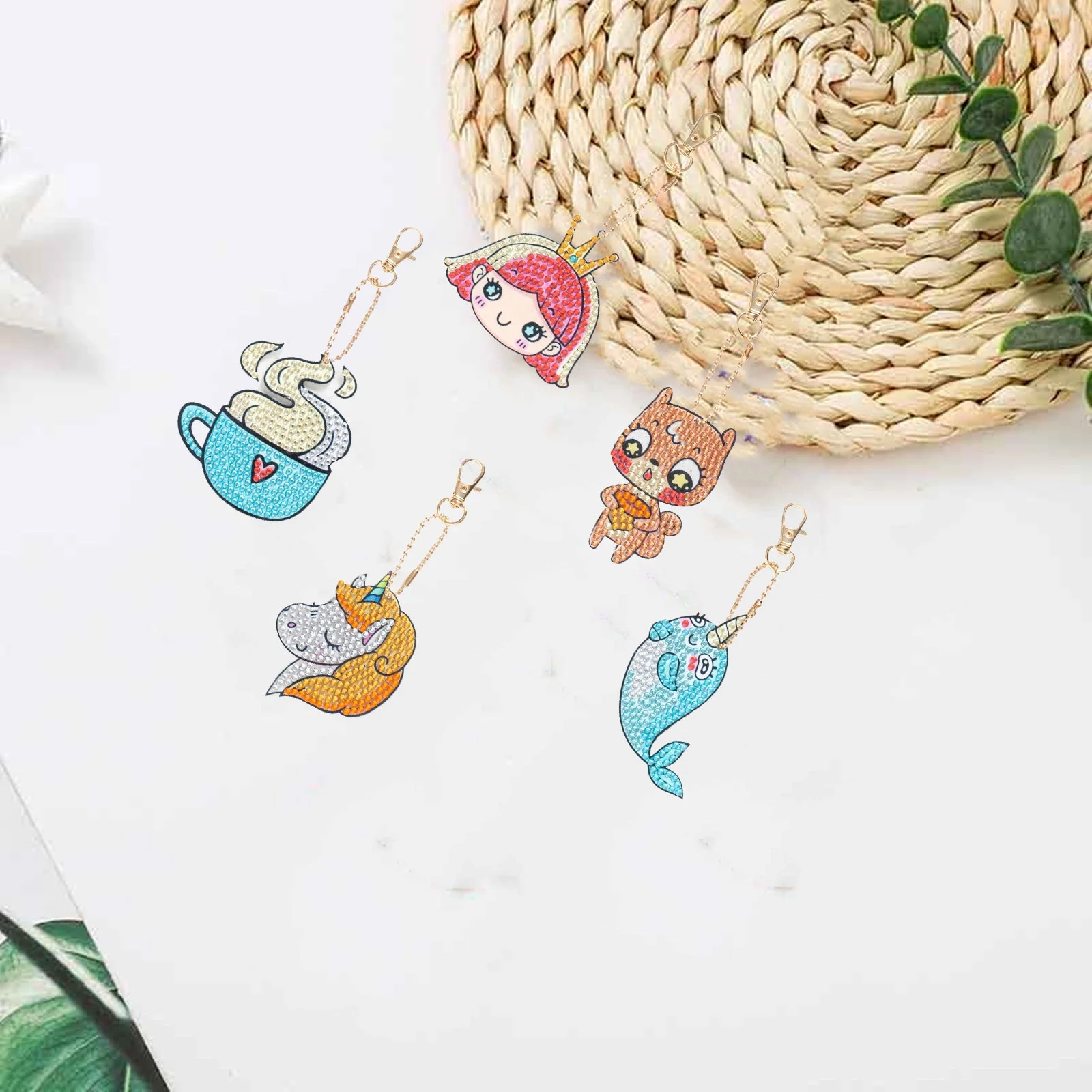 Beautiful Diamond Painting Keychains