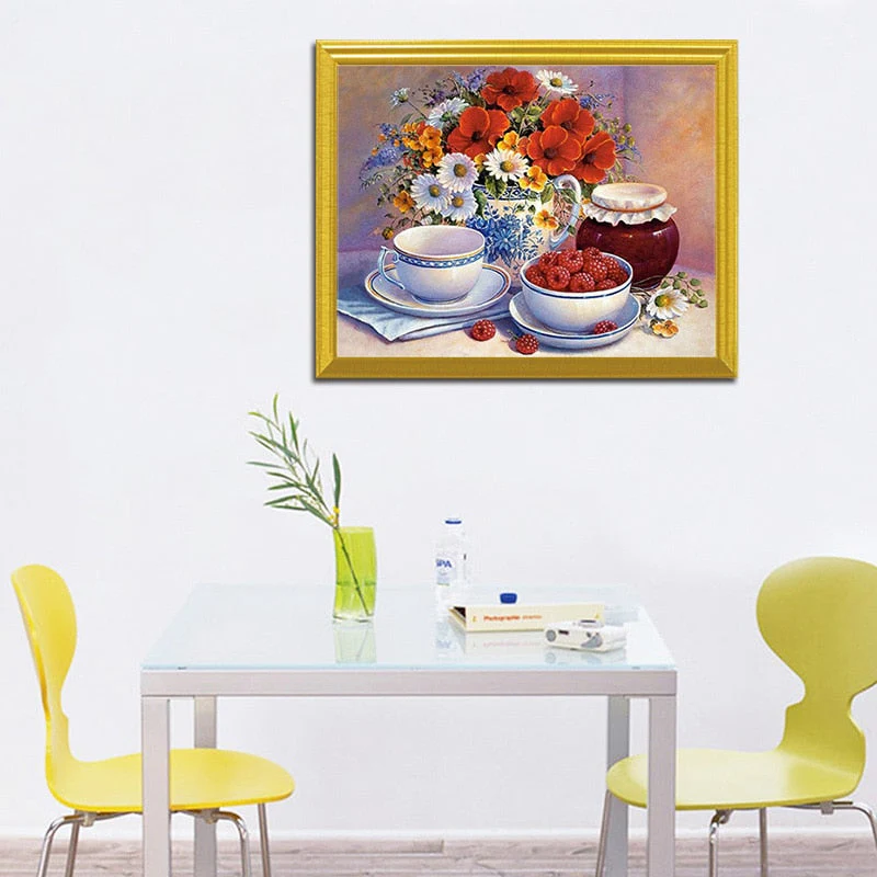 Berries, Flowers & Cup of Tea - Image 2