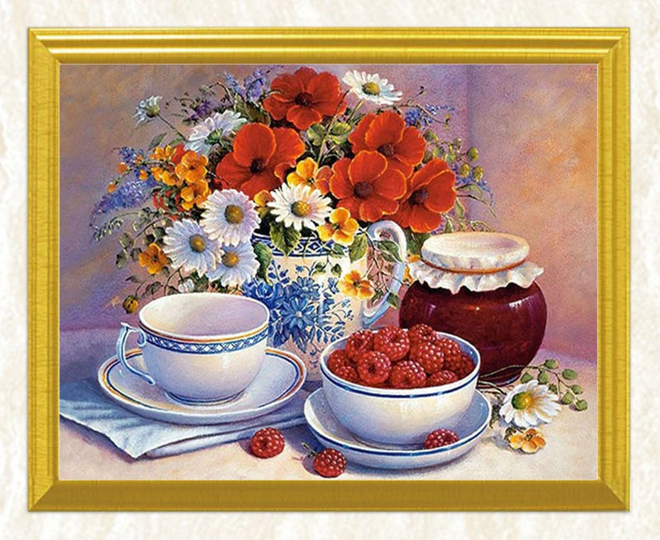Berries, Flowers & Cup of Tea - Image 3