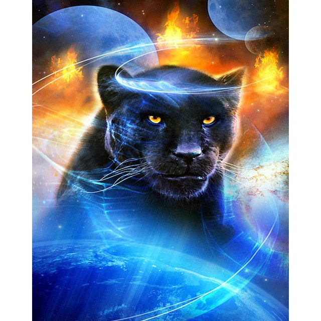 Black Panther DIY Diamond Painting - Image 2