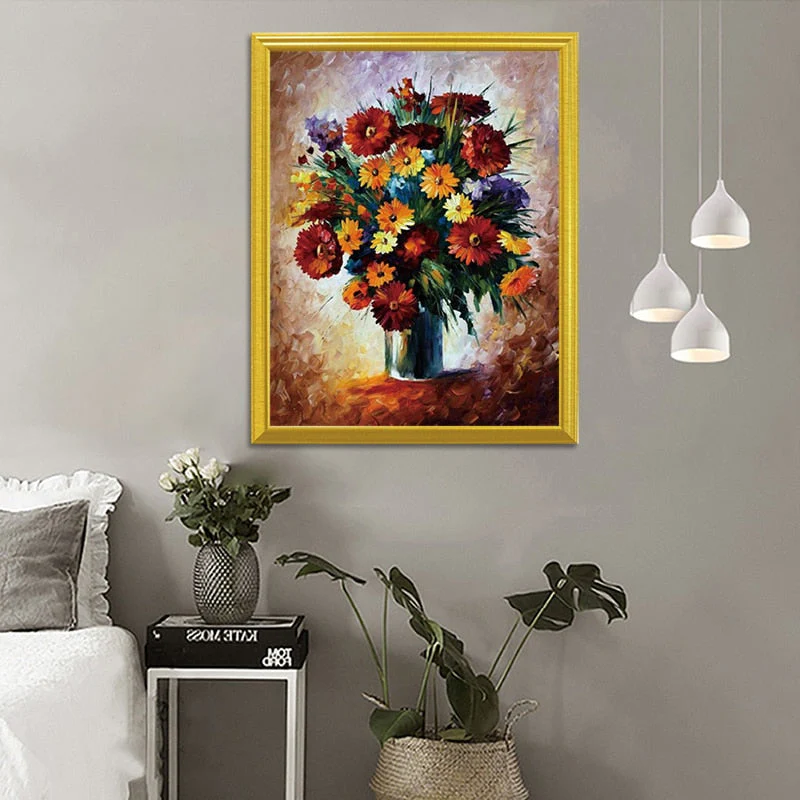 Bunch of Flowers DIY Painting - Image 2