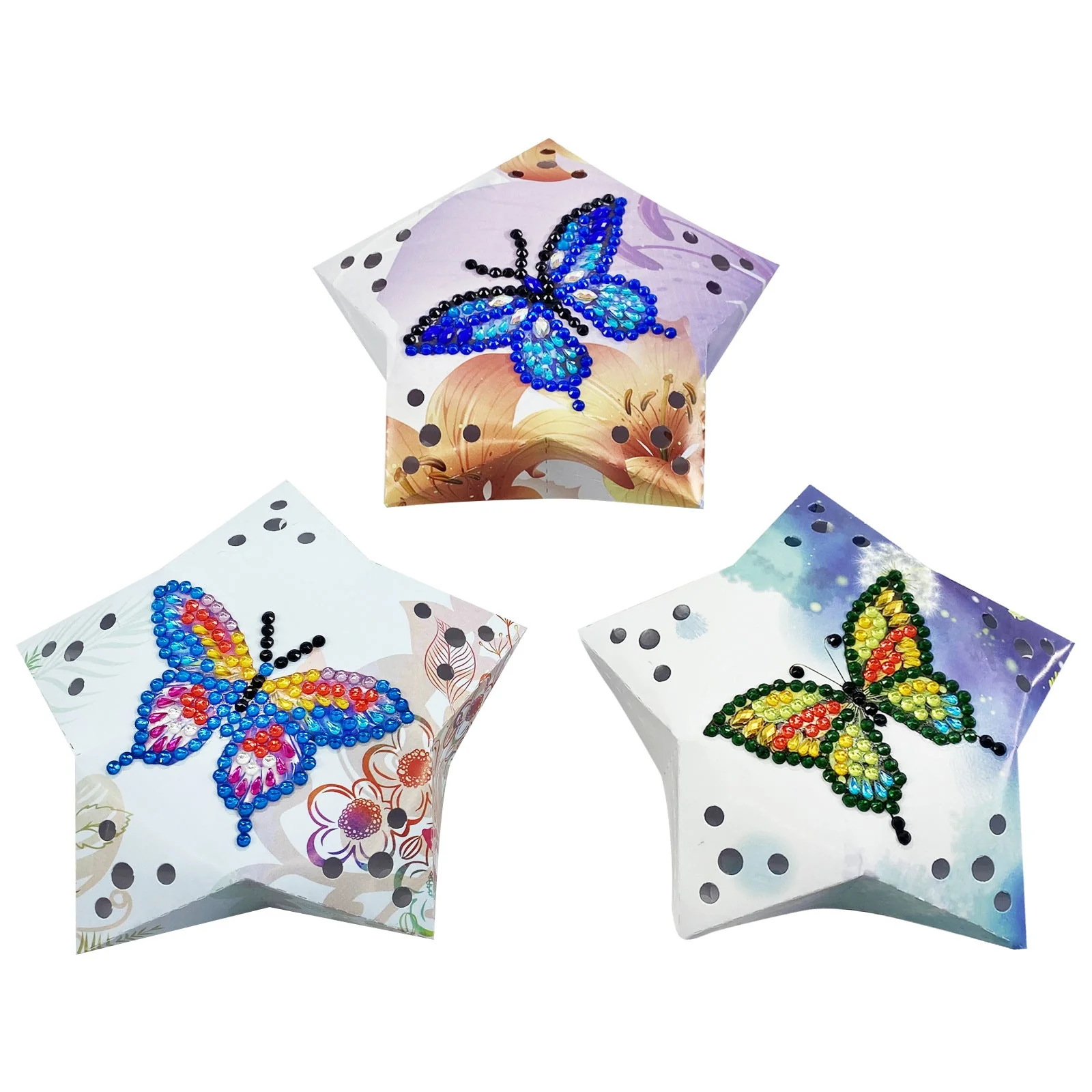 Butterfly Christmas Ornaments with LED String - Image 3