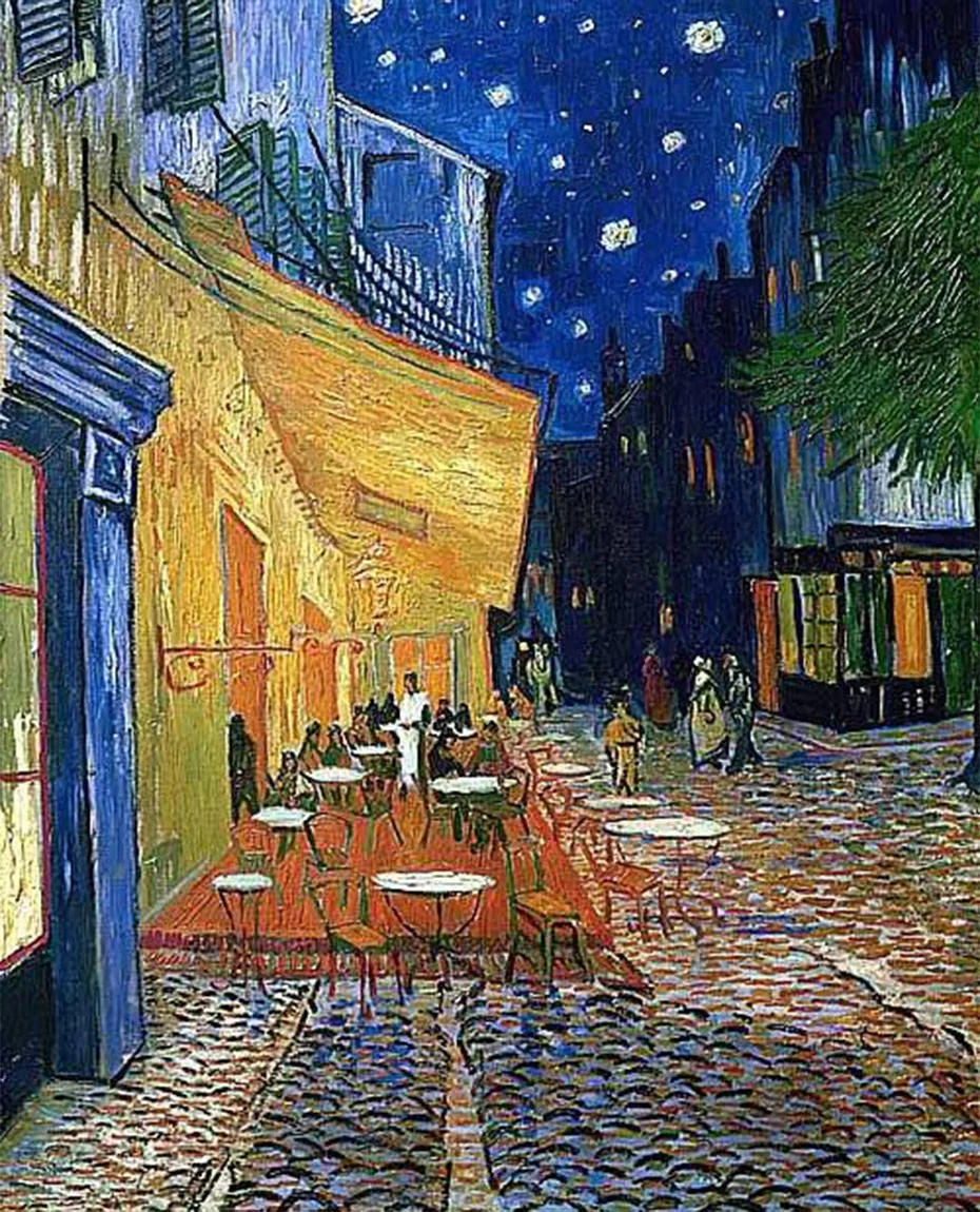Cafe Terrace at Night - Vincent Van Gogh