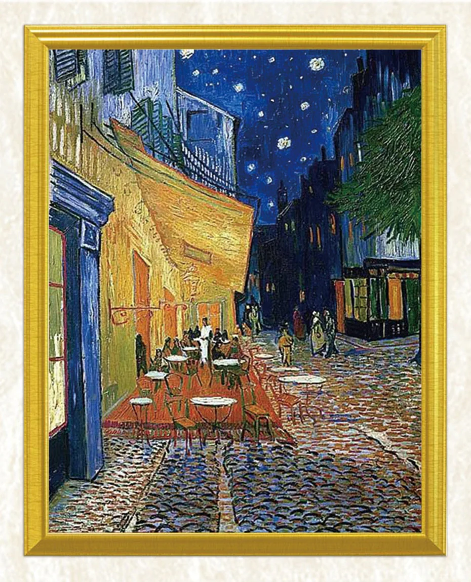 Cafe Terrace at Night - Vincent Van Gogh - Image 3