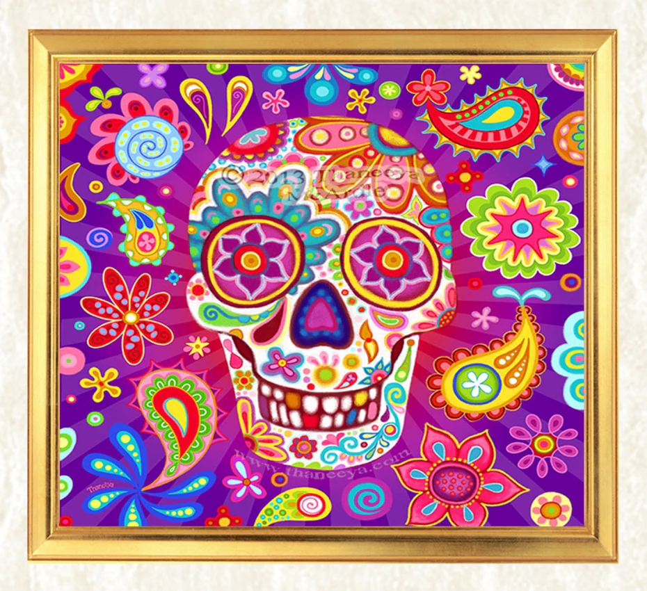 Calavera DIY Diamond Painting - Image 3