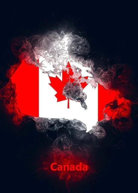 Canada Country Map Diamond Painting