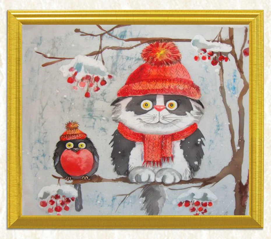 Cartoons on Tree DIY Diamond Painting - Image 3