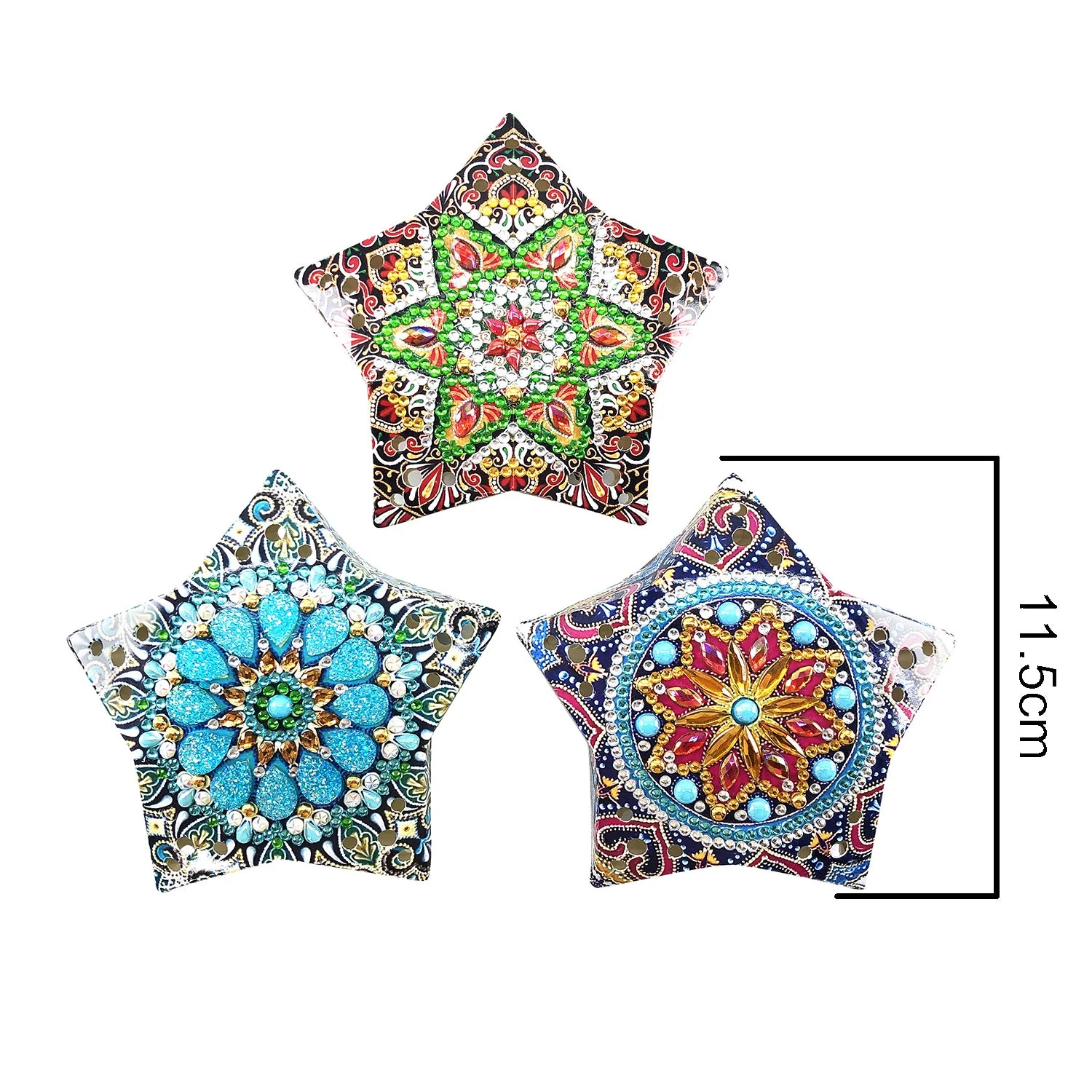 Christmas Tree Ornaments - Paint by Diamonds