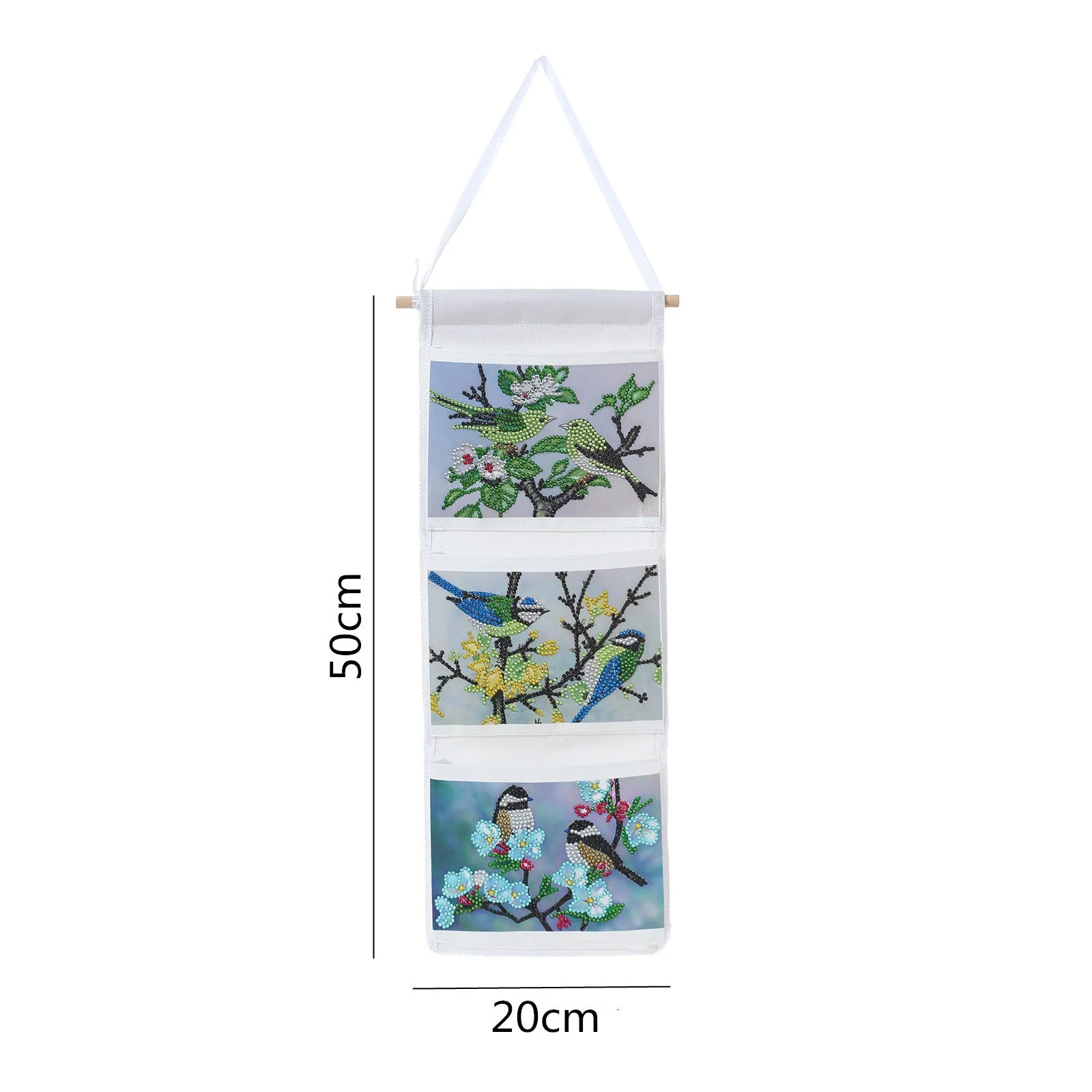 Colorful Birds Diamond Painting Storage Bag - Image 4