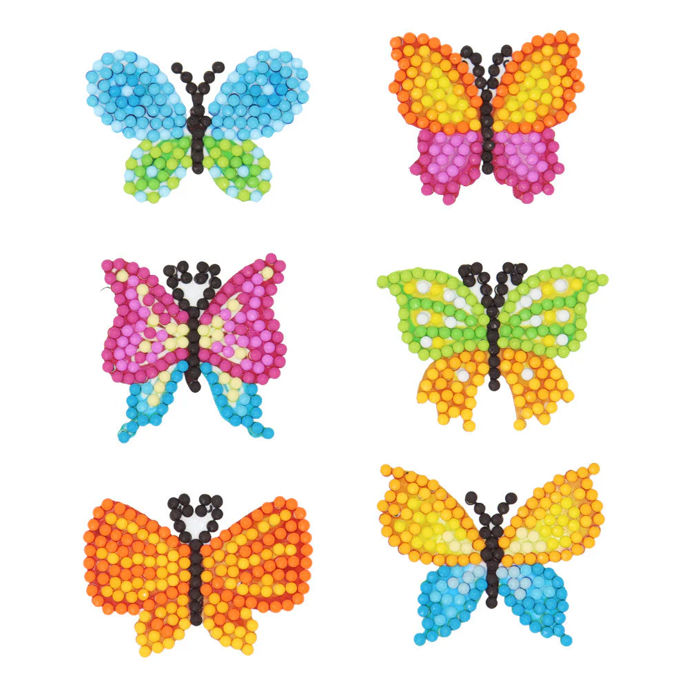 Colorful Butterflies DIY Diamond Painting Stickers