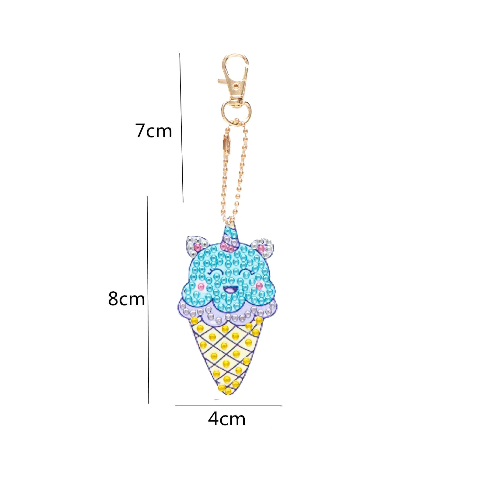 Colorful Diamond Painting Keychains - Image 3