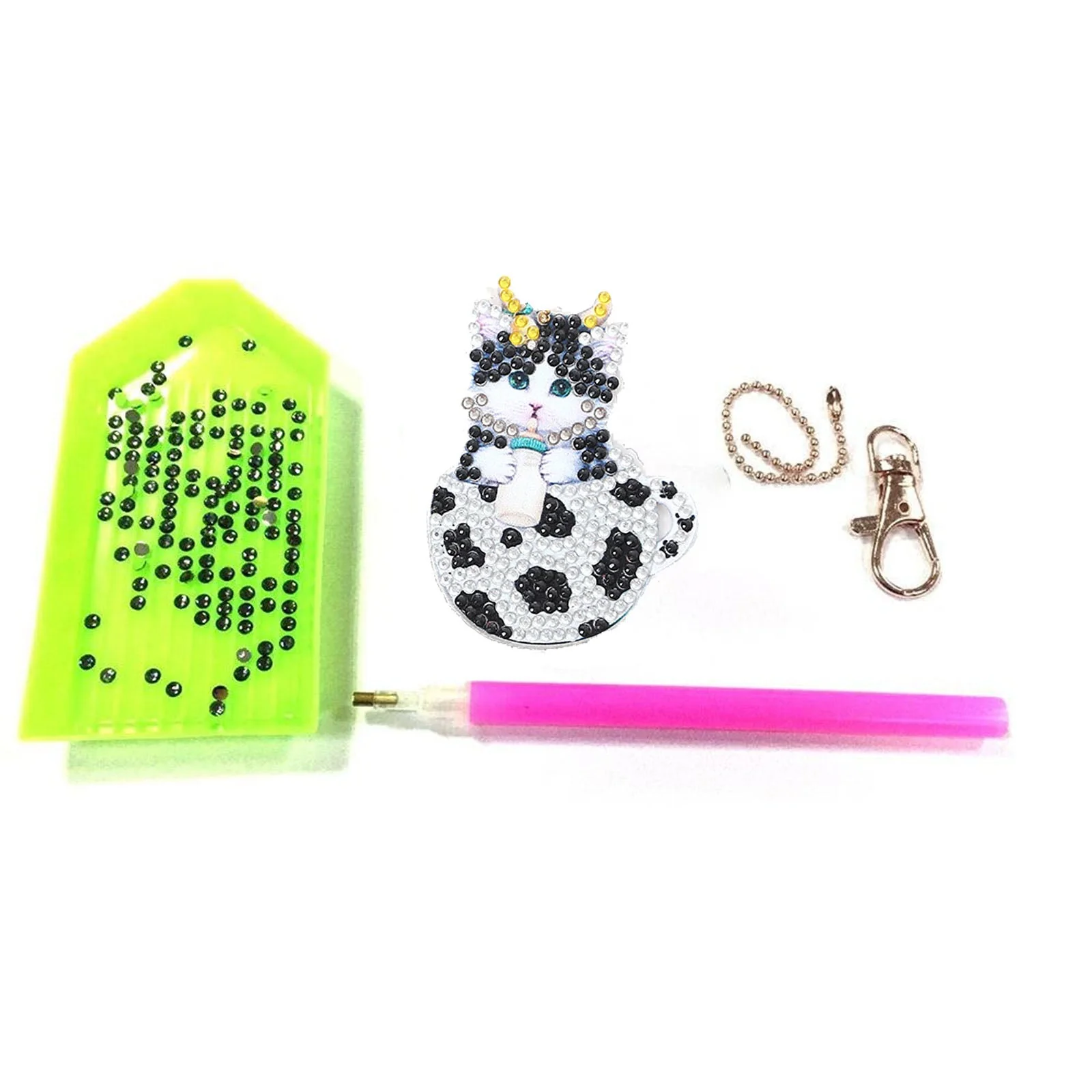 Colorful Kittens - Diamond Painting Keychains - Image 5
