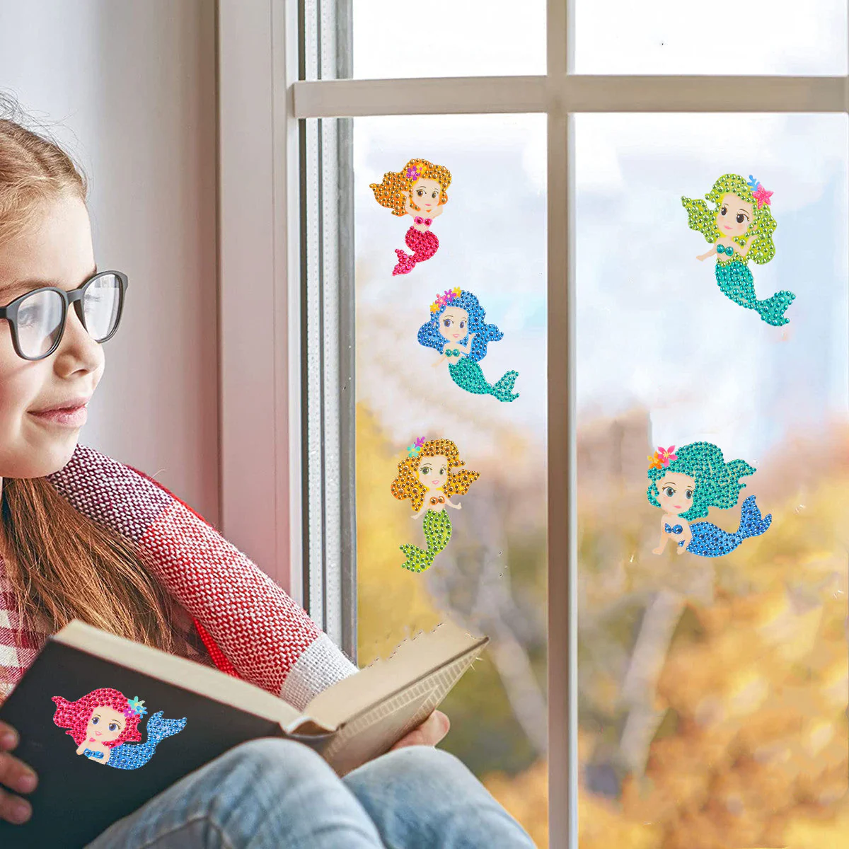 Colorful Mermaid - Diamond Painting Stickers - Image 5