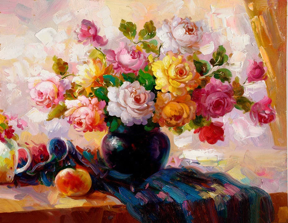 Colorful Roses DIY Diamond Painting