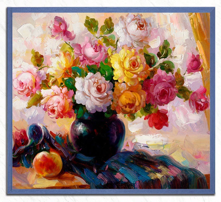 Colorful Roses DIY Diamond Painting - Image 3