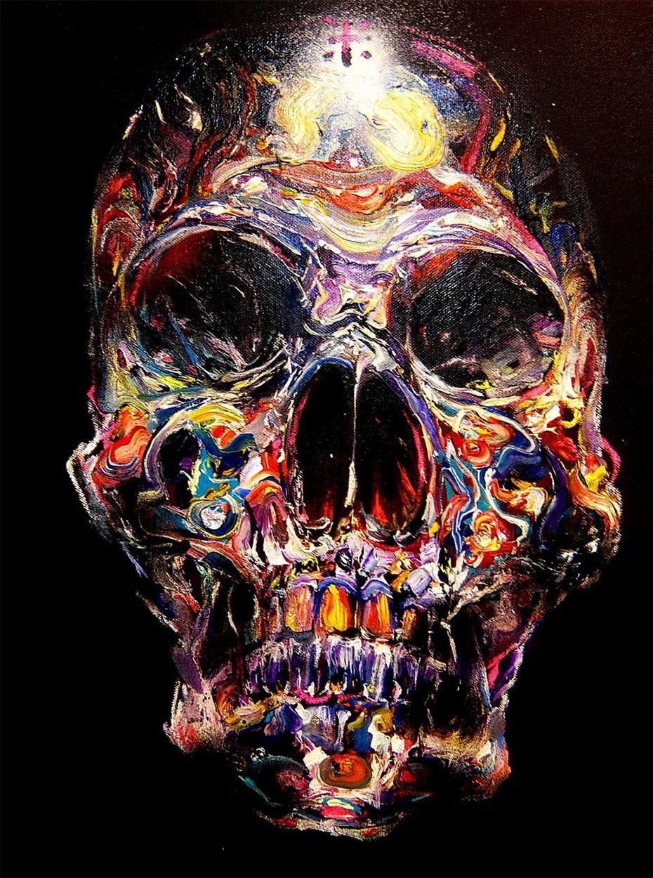 Colorful Skull DIY Diamond Painting