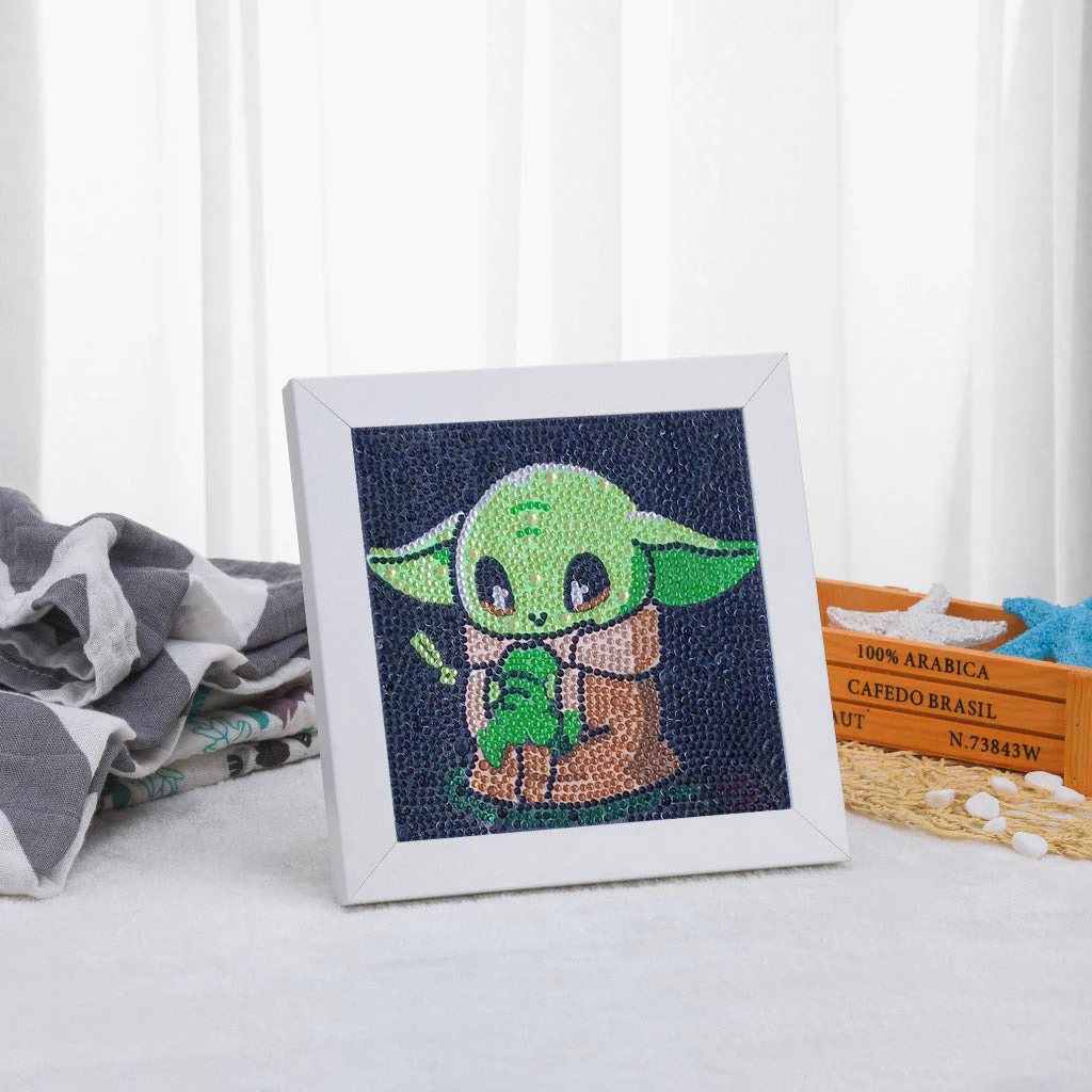 Cute Baby Yoda-Special Diamond Painting - Image 2
