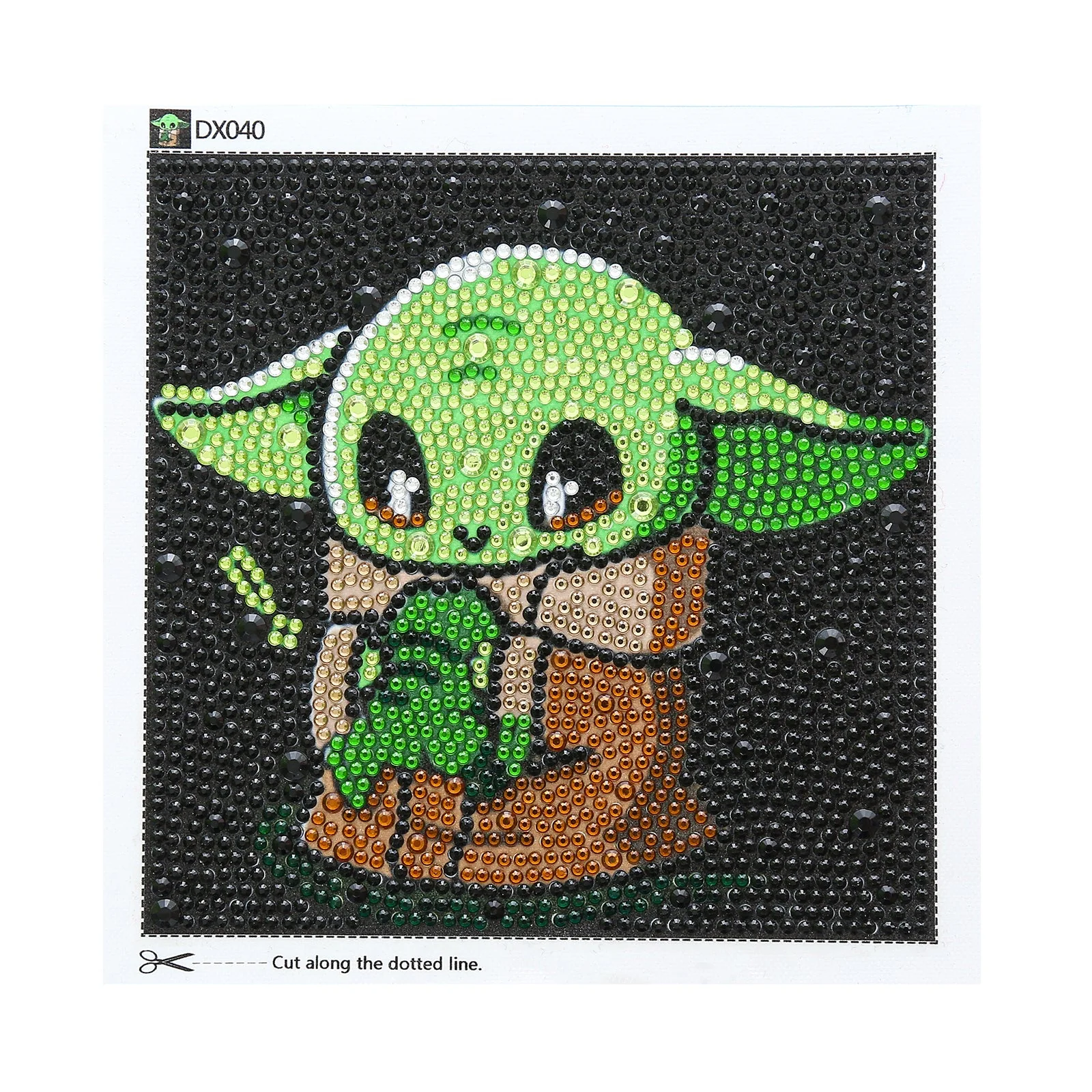 Cute Baby Yoda-Special Diamond Painting - Image 3