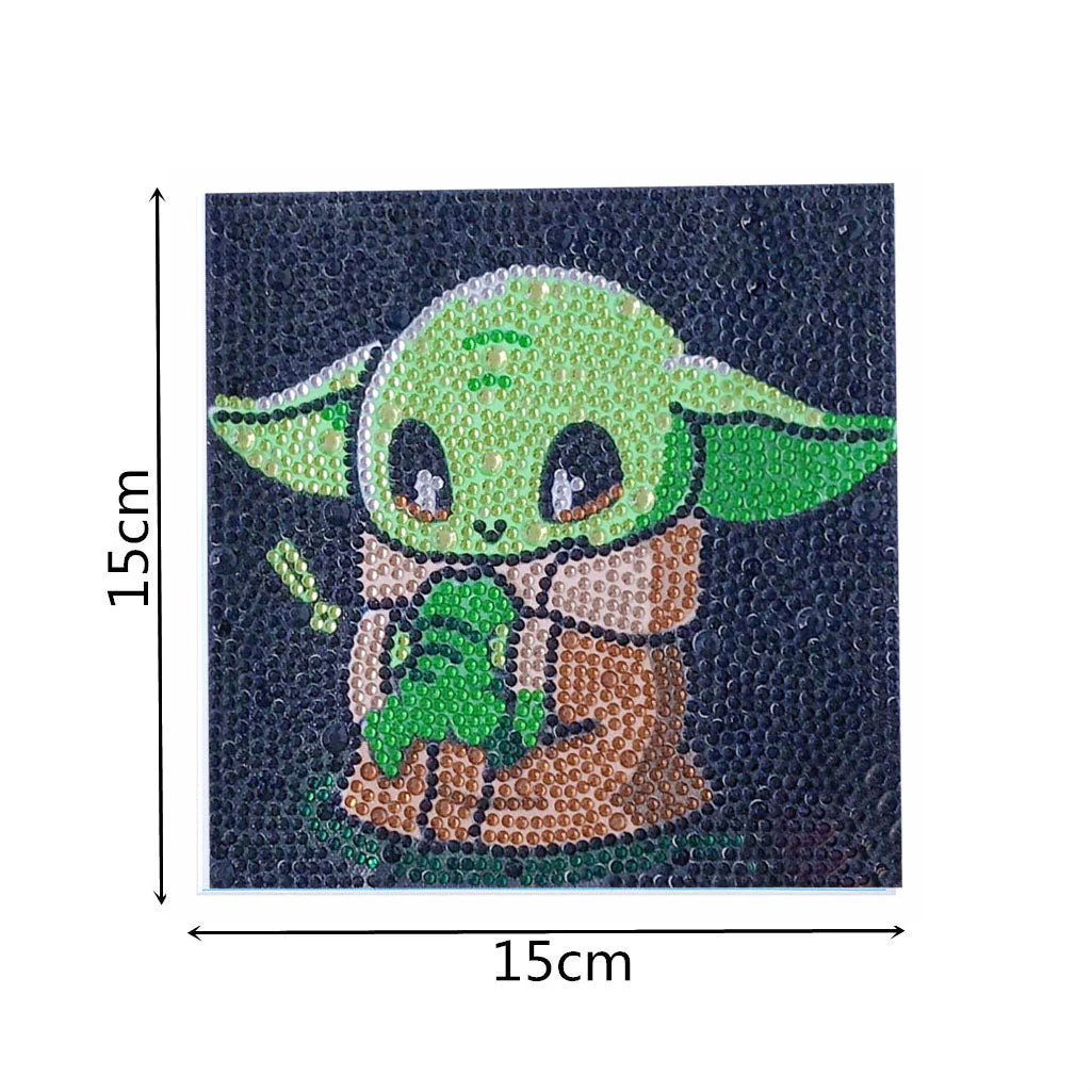 Cute Baby Yoda-Special Diamond Painting - Image 4