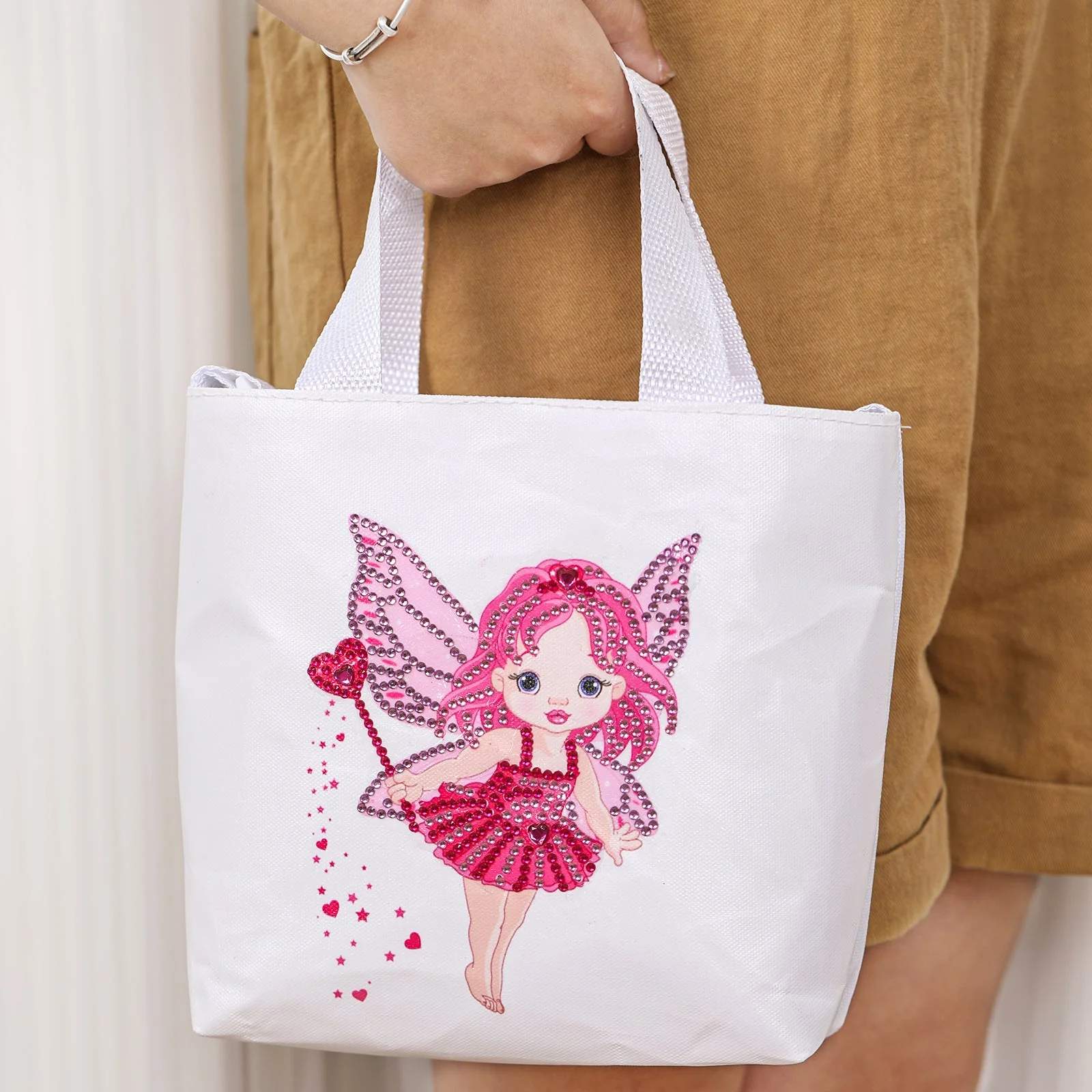 Cute Fairy Diamond Painting Tote Bag - Image 3