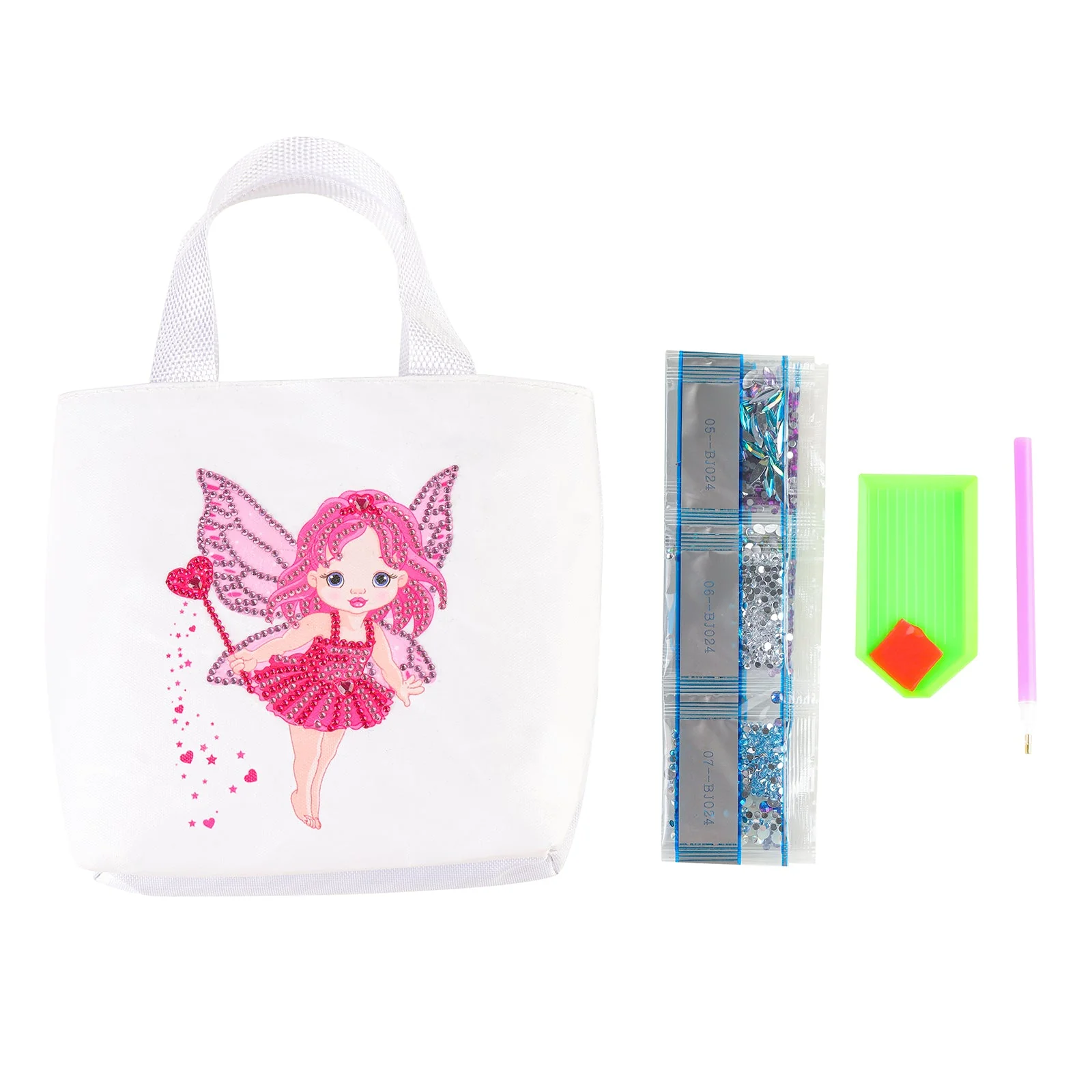 Cute Fairy Diamond Painting Tote Bag - Image 5