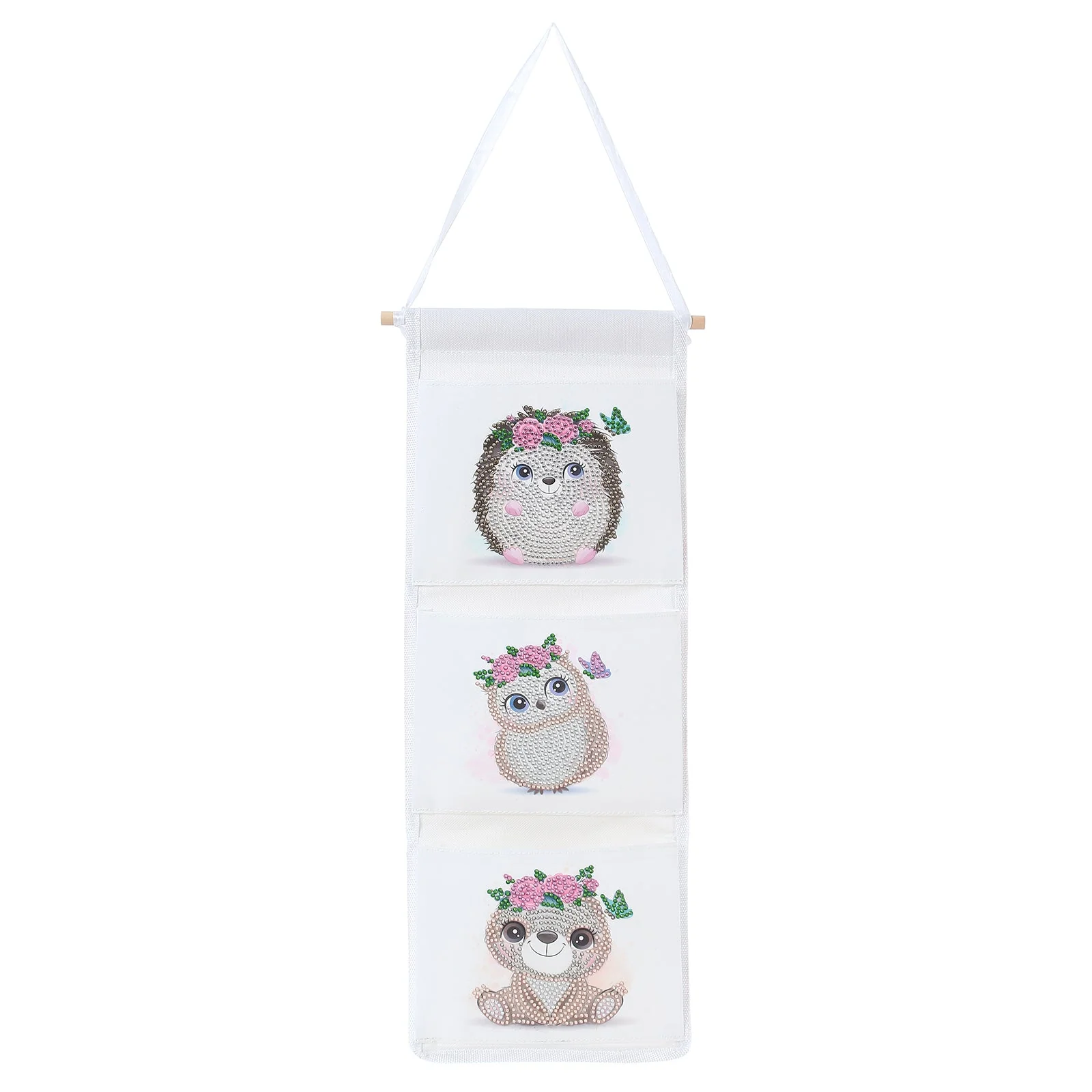 Cute Hedgehog Diamond Painting Storage Bag