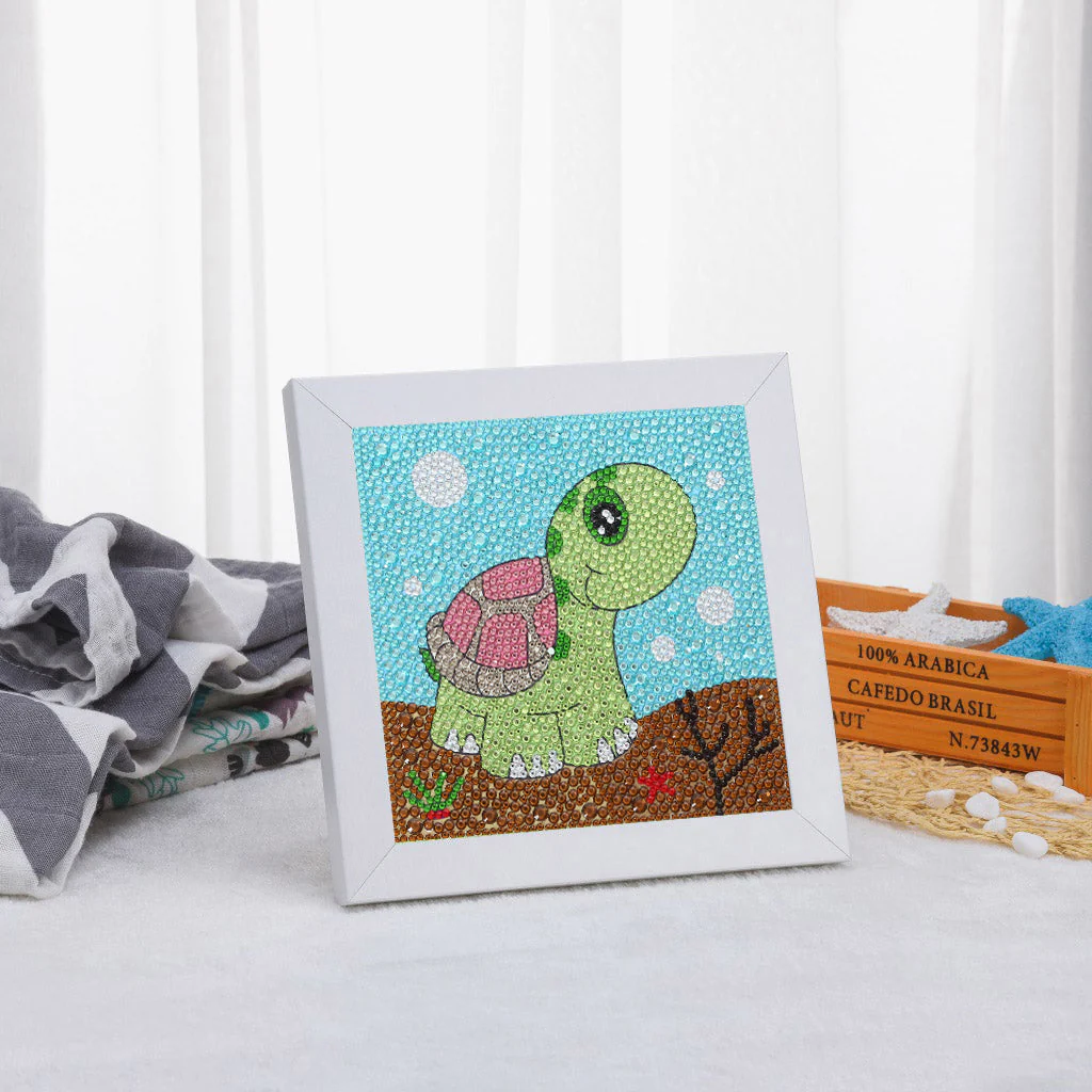 Cute Turtle - Special Diamond painting - Image 2