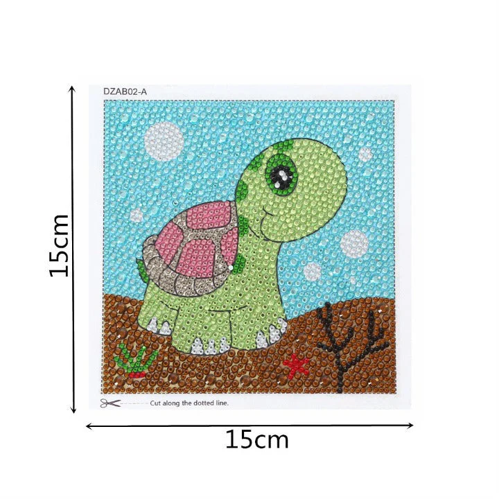 Cute Turtle - Special Diamond painting - Image 3
