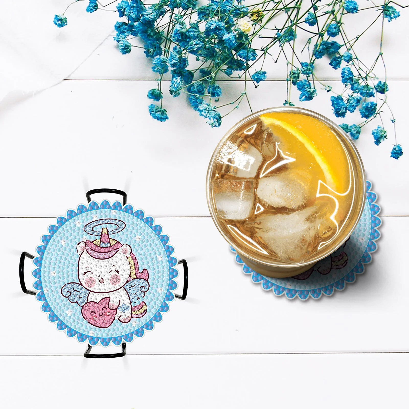 Cute Unicorn Table Coasters Diamond Painting - Image 2