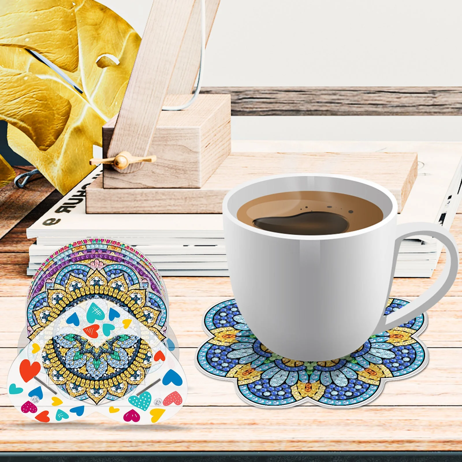 Diamond Painting Coasters for Drinks - Image 8
