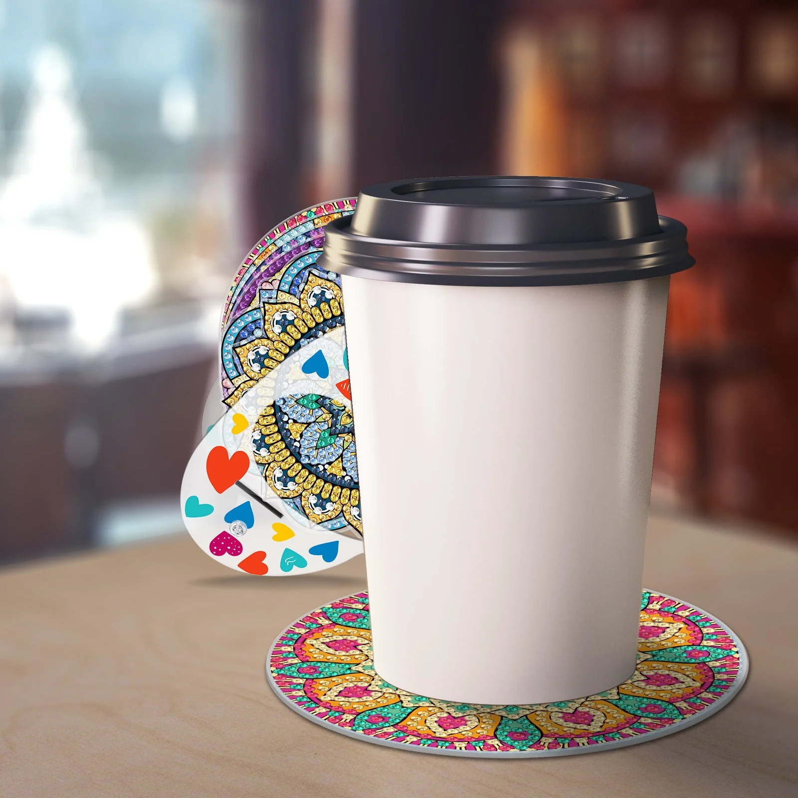 Diamond Painting Coasters for Drinks - Image 9