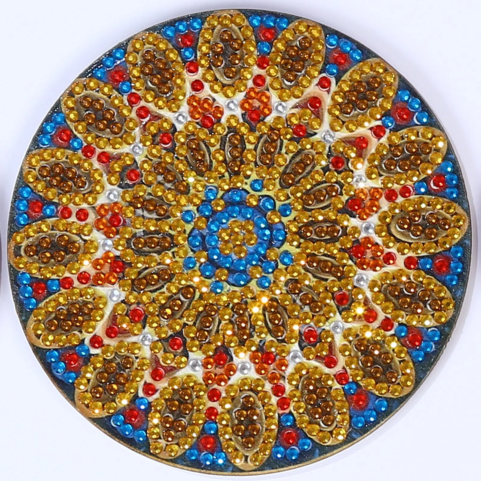 Diamond Painting Coasters Set in Mandala Style - Image 3