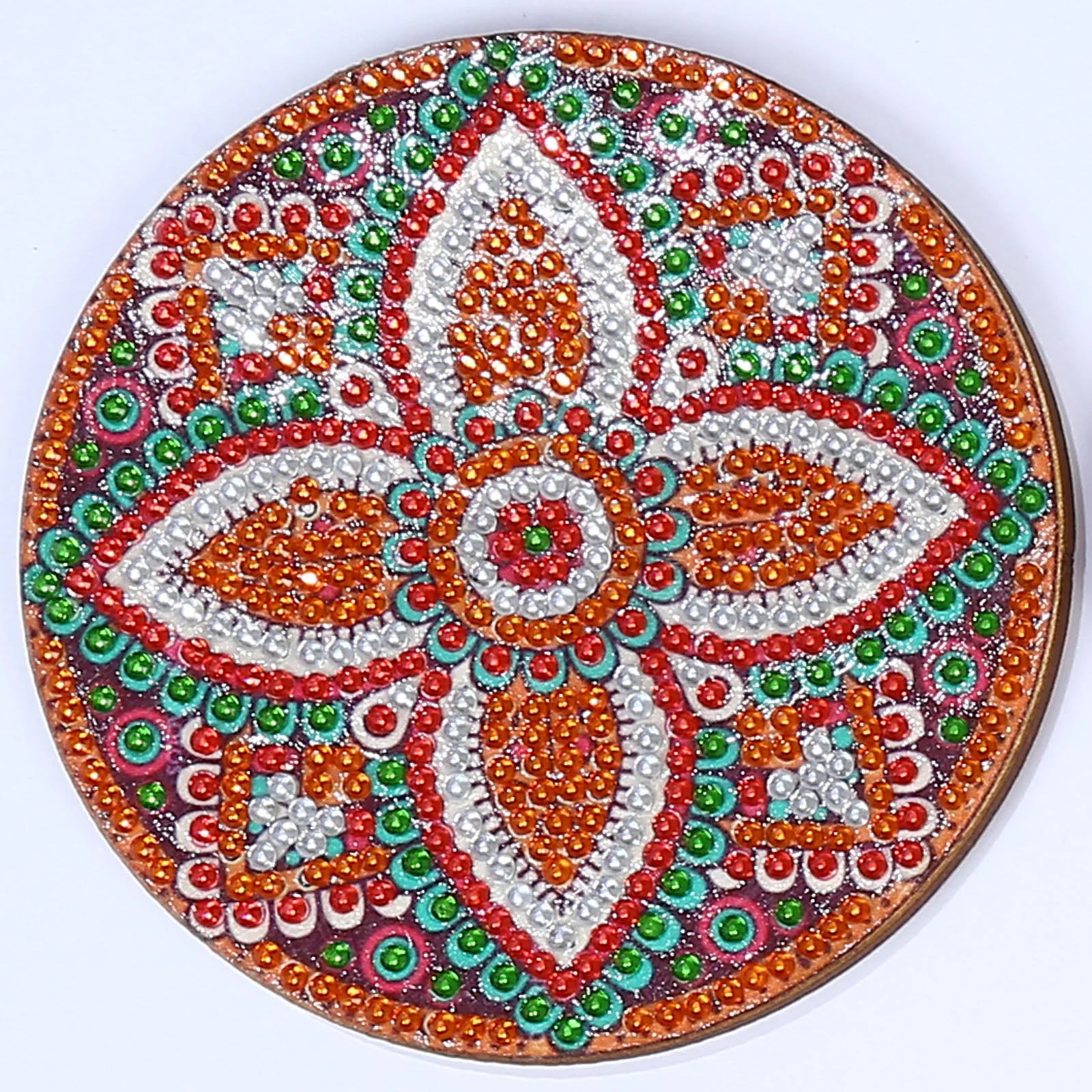 Diamond Painting Coasters Set in Mandala Style - Image 5