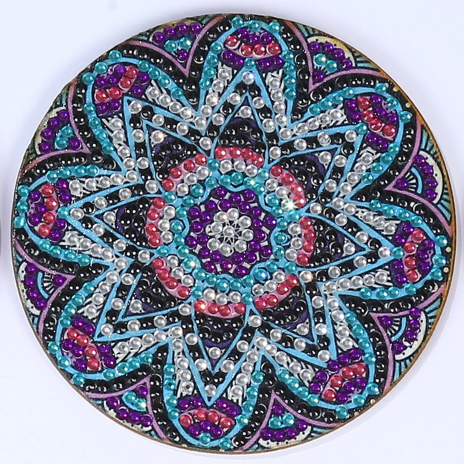 Diamond Painting Coasters Set in Mandala Style - Image 9